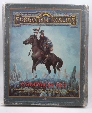 AD&D 1e and 2e Compatbl Ed Forgotten Realms Campaign Setting [Boxed set], by Ed Greenwood  