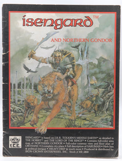 Isengard and Northern Gondor (Middle Earth Role Playing/MERP Book + Full Color Regional Map), by Christian Gehman  