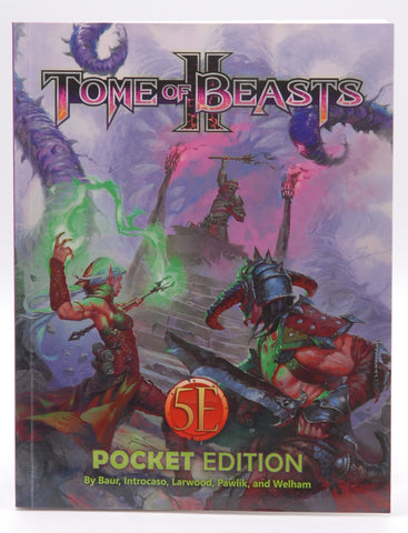 Tome of Beasts II Pocket Edition 5th Ed D&D, by Baur, et al  