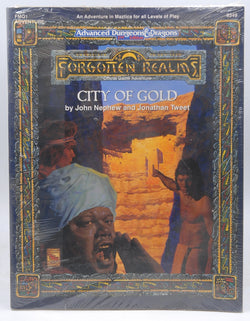 AD&D 2e City of Gold Forgotten Realms SW New, by John Nephew, Jonathan Tweet  