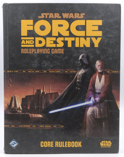 Star Wars: Force and Destiny Core Rulebook, by Fantasy Flight Games;  