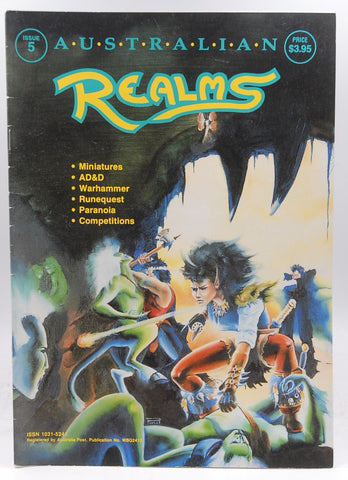 Australian Realms Magazine #5 Nov 1988 RPG AD&D, by Staff  