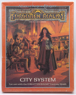 City System Map Set (Advanced Dungeons & Dragons Forgotten Realms Accessory), by Greenwood, Ed  