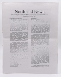 Northland News RPGA D&D Newsletter #3 Sept/Oct 1999, by Thomas Terrill, et al  