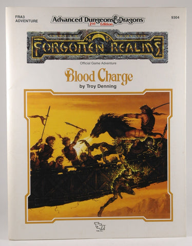 Blood Charge (AD&D/Forgotten Realms/Horde Module FRA3), by Denning, Troy  