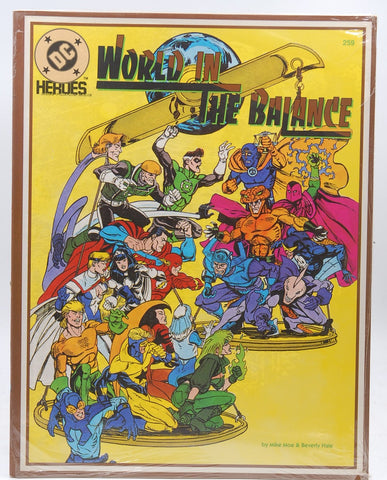 DC Heroes RPG World in the Balance SW, by Mike Moe, Beverly Hale  