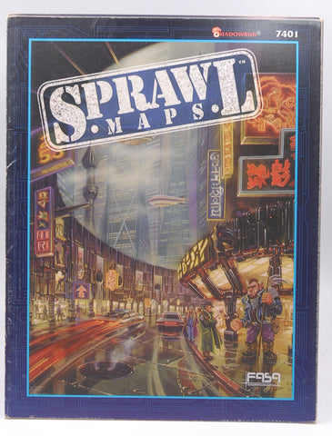 Sprawl Maps (Shadowrun RPG), by FASA Corporation  