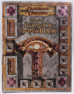 Expanded Psionics Handbook (Dungeons & Dragons d20 3.5 Fantasy Roleplaying Supplement), by Bruce R. Cordell  