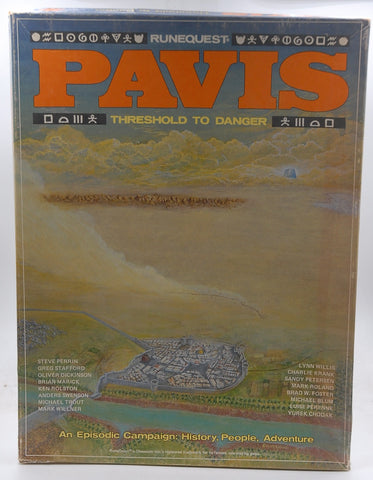 Pavis: Threshold to Danger (Runequest) [BOX SET], by   