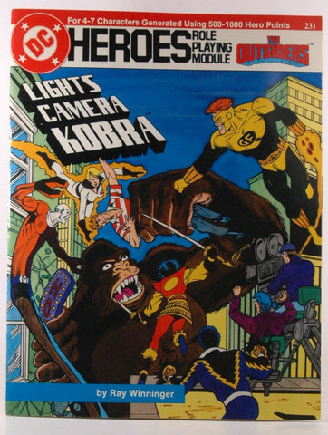 Lights Camera Kobra (DC Heroes RPG), by Ray Winninger  
