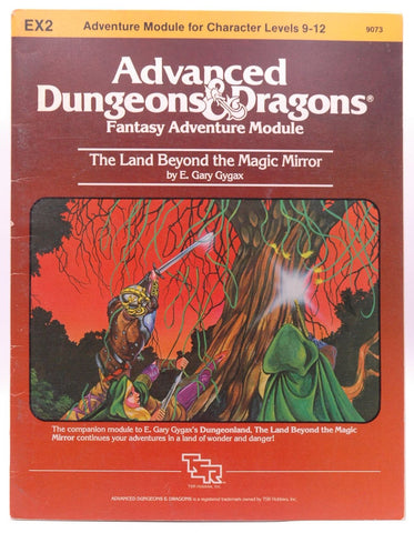 The Land Beyond the Magic Mirror (Advanced Dungeons & Dragons, Module EX2), by Gygax, E. Gary  