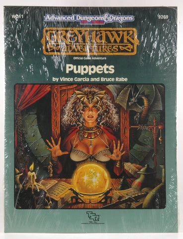 AD&D 2nd Ed Puppets New SW WG11 Greyhawk, by Vince Garcia, Bruce Rabe  