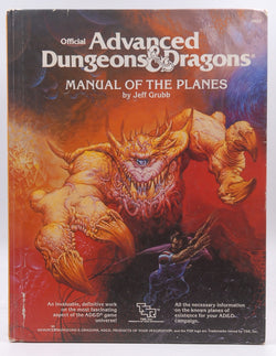 Advanced Dungeons & Dragons: Manual Of The Planes, by   