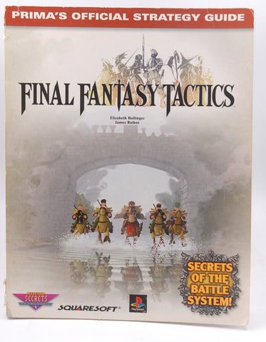 Final Fantasy Tactics (Prima's Official Strategy Guide), by Hollinger, Elizabeth,Ratkos, James  