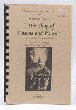 Little Shop of Poisons and Potions, by Bob Liddil  