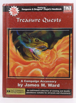 Treasure Quests (d20 System), by James M. Ward  