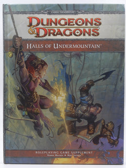 Halls of Undermountain: A 4th Edition Dungeons & Dragons Supplement, by Wizards RPG Team  