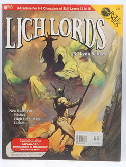 Lich Lords (Role Aids/Advanced Dungeons and Dragons), by Lynn Sellers  