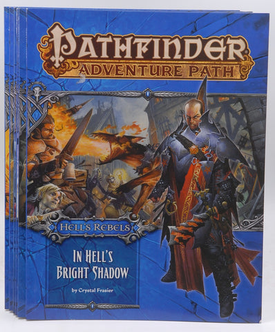 Pathfinder RPG Adventure Path Hell's Rebels 1-6 VG++, by Staff  