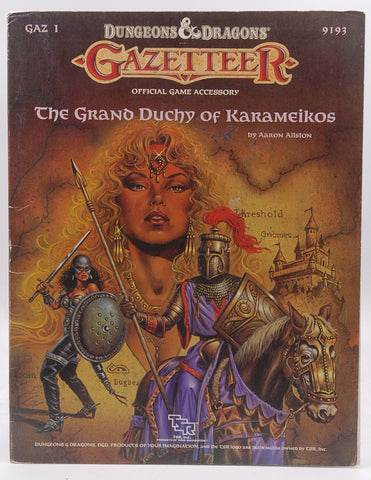 The Grand Duchy of Karameikos GAZ1 VG, by Aaron Allston  