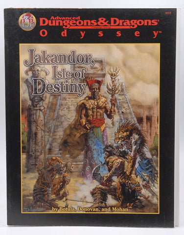 JAKANDOR: ISLE OF DESTINY (Adventure Supplement), by Botula, Kirk  