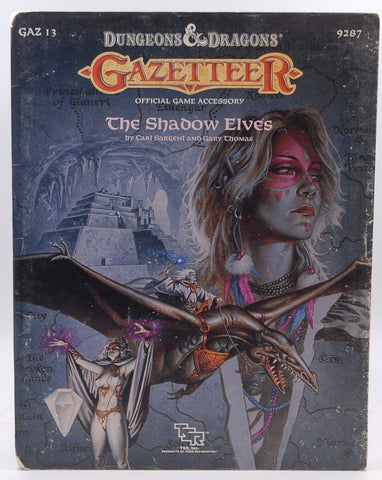 Gazetteer: The Shadow Elves (Dungeons and Dragons/Gaz 13), by Thomas, Gary, Sargent, Carl  