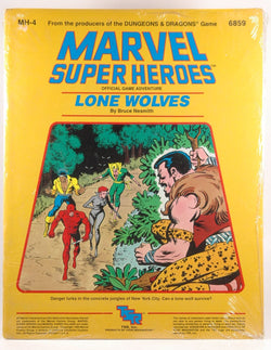 Lone Wolves (Marvel Super Heroes module MH4), by Cook, Dave  