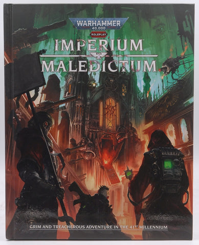 Warhammer 40k Imperium Maledictum Core Rulebook, by Cubicle 7  