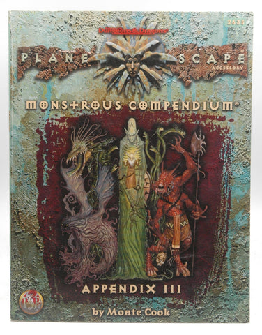 Planescape, Appendix III (Planescape Campaign) by Monstrous Compendium (1998-03-06), by   