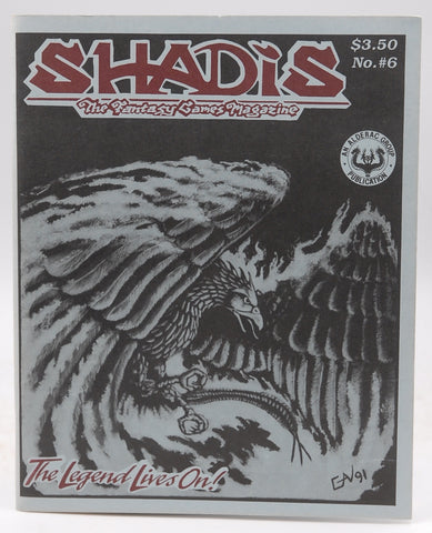 Shadis Fantasy Games Magazine #6 December 1991 KoDT, by Jolly, et al  