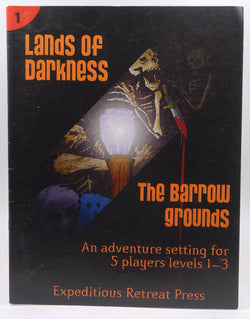 Lands of Darkness 1 the Barrow Grounds, by Joseph Browning,Suzi Yee  