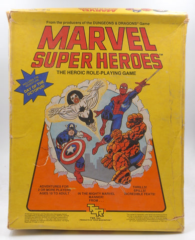 Marvel Super Heroes Basic Set [BOX SET], by Jeff Grubb  