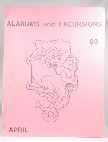 Alarums and Excursions RPG APA Fanzine #92 April 1983, by Lee Gold, et al  