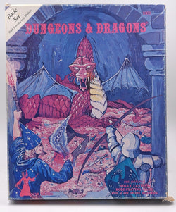 D&D Dungeons & Dragons Basic Set w/B1, by Moldvay, Gygax, Arneson  