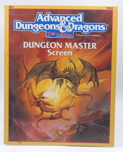 AD&D 2nd Edition DM Screen w/Terrible Trouble at Tragidore, by   