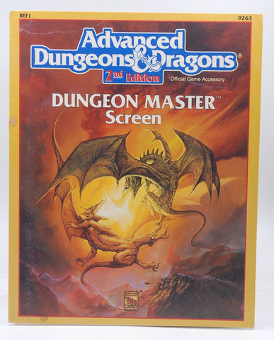 AD&D 2nd Edition DM Screen w/Terrible Trouble at Tragidore, by   