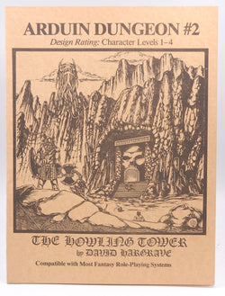 Arduin Dungeon #2 : The Howling Tower, by david Hargrave  