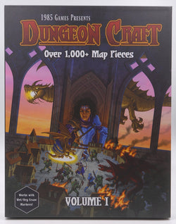 Dungeon Craft Volume 1 RPG Map Pieces, by Staff  