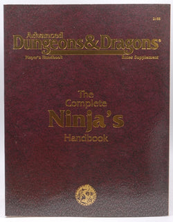 AD&D The Complete Ninja's Handbook Creased, by Staff  