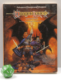 Dragonlance Adventures AD&D Mini Book Miniature, by Tracy Hickman, Margaret Weis  