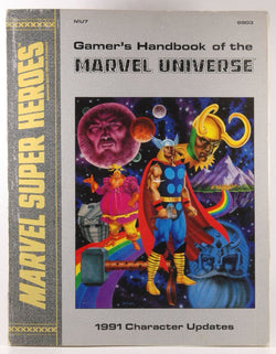 Gamer's Handbook of the Marvel Universe: 1991 Character Updates (Marvel Super Heroes, Accessory MU7), by TSR Inc,Davis, Scott E.,Tracy, William  