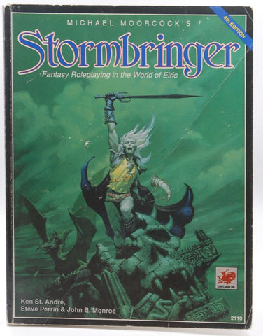 Moorcock's Stormbringer RPG, by Ken St Andre, Perrin, Monroe  