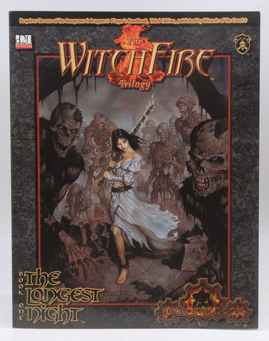 The Witchfire Trilogy Book 1: The Longest Night (Privateer Press d20), by J.M. Martin,Staroscik, Matt  