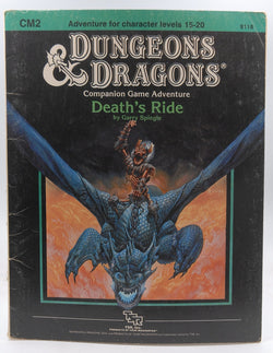 Death's Ride (Dungeons & Dragons module CM2, Adventure for Character Levels 15-20), by Garry Spiegle  