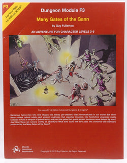 AD&D 1e Many Gates of the Gann, by Guy Fullerton  