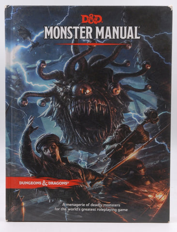 Monster Manual (D&D Core Rulebook), by Wizards RPG Team  