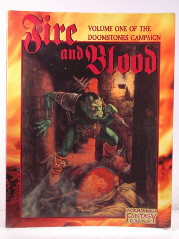 Doomstones: Fire and Blood (Warhammer) (v. 1), by Forrest, Simon; Barrett, Basil  
