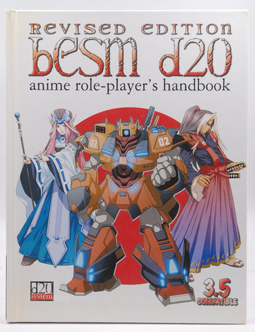 BESM D20 Revised Edition Anime Role-Player's Handbook, by MacKinnon, Mark C.  