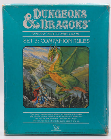 D&D Set 3: Companion Rules SMOKER SMELL, by   