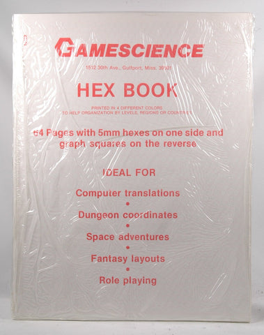 Gamescience Hex Book for RPGs, by Zocchi  